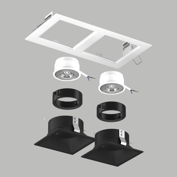 Комплект со светильником Domino Lightstar D5260707BMOD