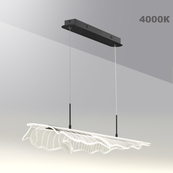 Светильник подвесной диммируемый, в комплекте пульт ДУ IP20 LED 36W 3000К-6000К 3500Лм Novotech FOGLIO 359323