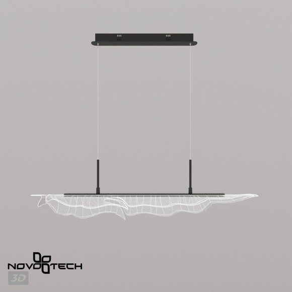 Светильник подвесной диммируемый, в комплекте пульт ДУ IP20 LED 36W 3000К-6000К 3500Лм Novotech FOGLIO 359323