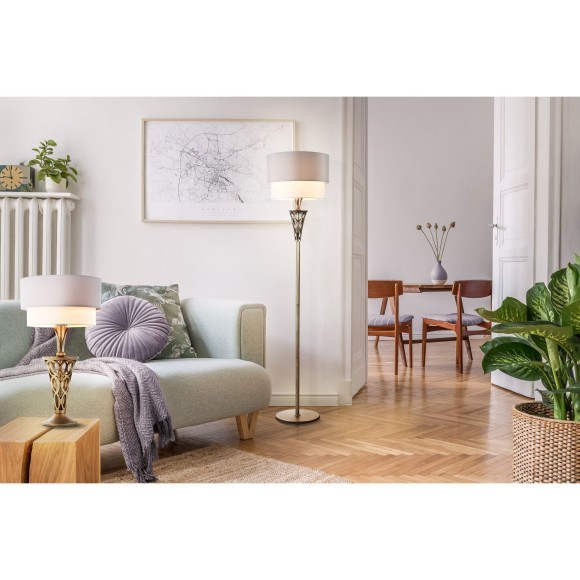 Торшер с абажуром Maytoni H311-FL-01-G Lillian под лампу 1xE27 100W