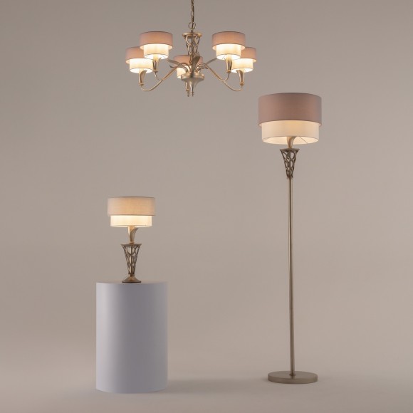 Торшер с абажуром Maytoni H311-FL-01-G Lillian под лампу 1xE27 100W