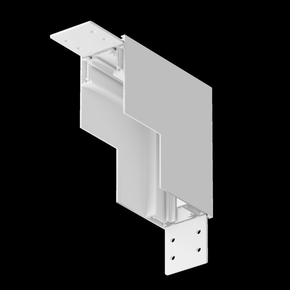 Угловой коннектор внутренний вертикальный для накладного шинопровода Maytoni Gravity TRA004ICL-21W Угловой коннектор внутренний вертикальный для накладного шинопровода Maytoni Gravity TRA004ICL-21W