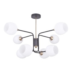 Люстра на штанге Arte Lamp SKAT A3564PL-8BK