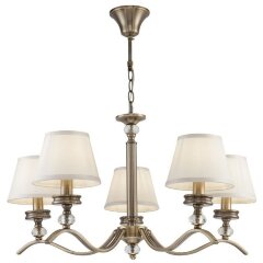 Люстра подвесная Freya FR2016PL-05BZ Alessandra под лампы 5xE14 40W Люстра подвесная Freya FR2016PL-05BZ Alessandra под лампы 5xE14 40W