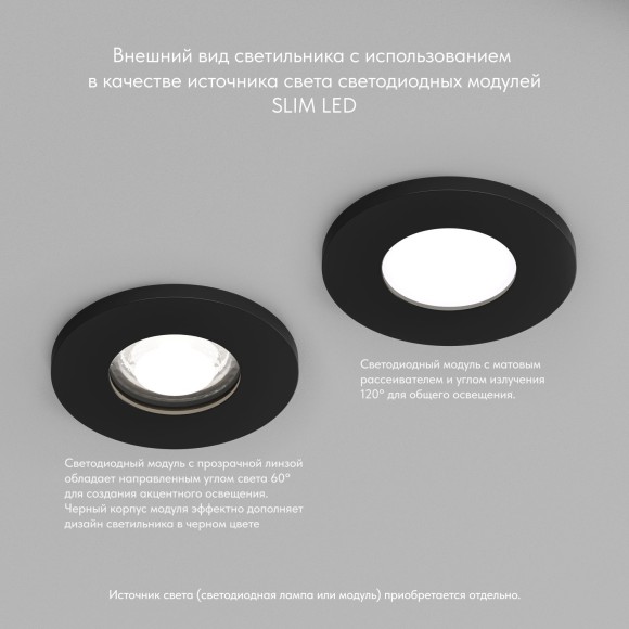 Точечный светильник DK2036 DK2036-BK