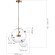 SL1133.213.01 Светильник подвесной ST-Luce Латунь/Прозрачный LED 1*14W 3000K BOPONE