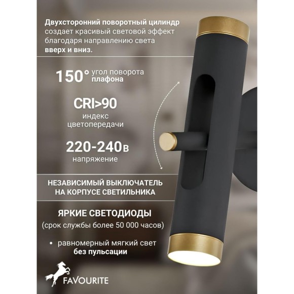 Бра Duplex 2324-2W