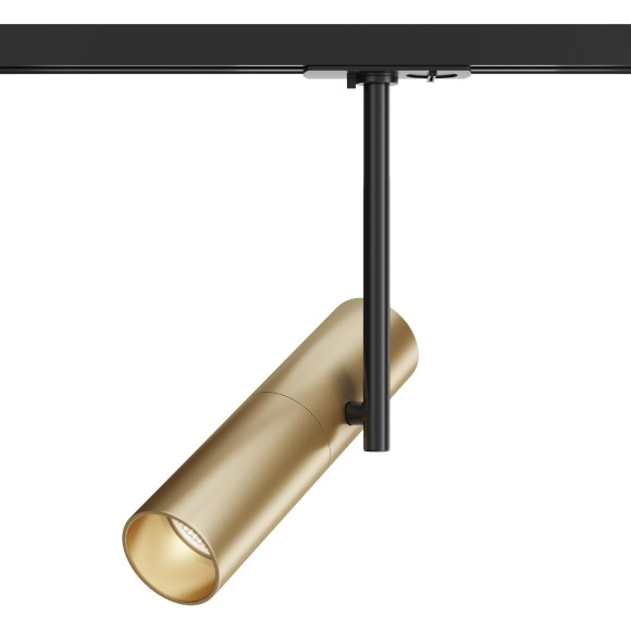 Однофазный двужильный трековый светильник Maytoni Unity TR005-1-GU10-BG Elti под сменную лампу GU10