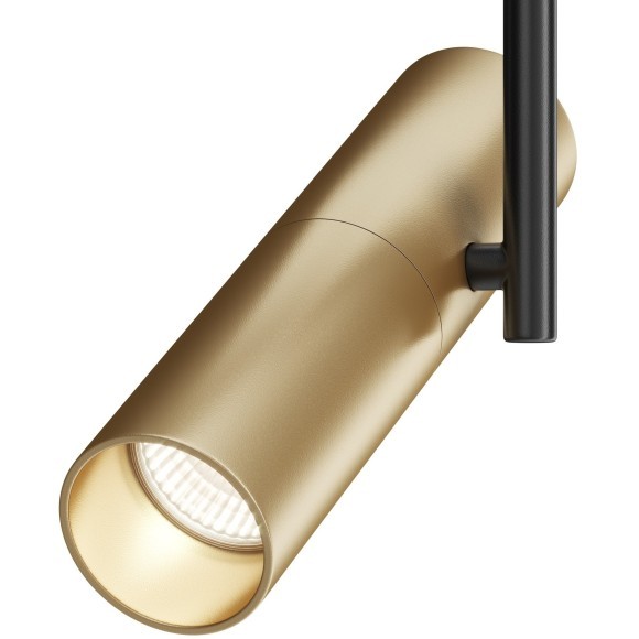 Однофазный двужильный трековый светильник Maytoni Unity TR005-1-GU10-BG Elti под сменную лампу GU10