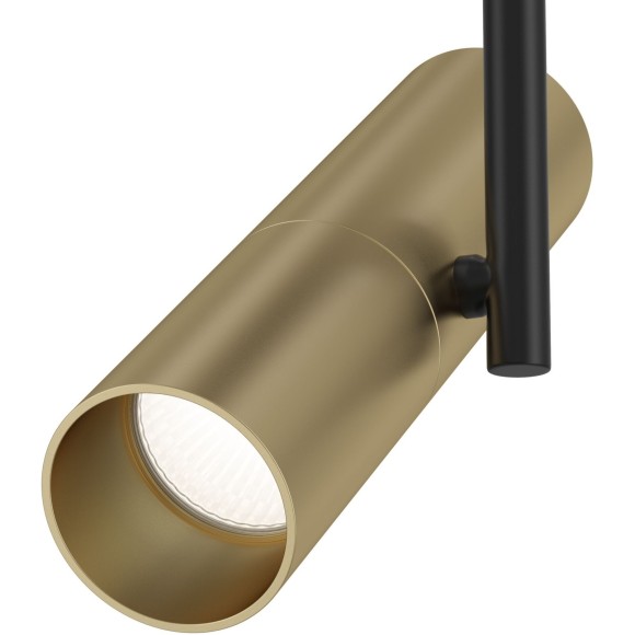 Однофазный двужильный трековый светильник Maytoni Unity TR005-1-GU10-BG Elti под сменную лампу GU10