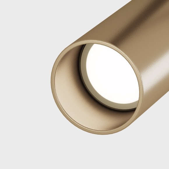Однофазный двужильный трековый светильник Maytoni Unity TR005-1-GU10-BG Elti под сменную лампу GU10