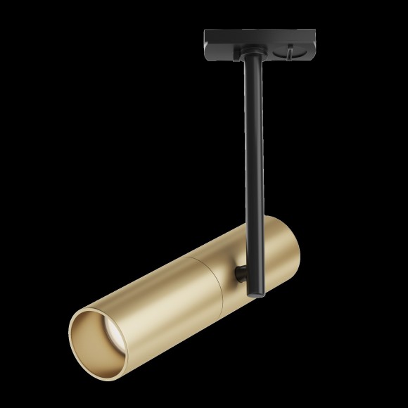 Однофазный двужильный трековый светильник Maytoni Unity TR005-1-GU10-BG Elti под сменную лампу GU10