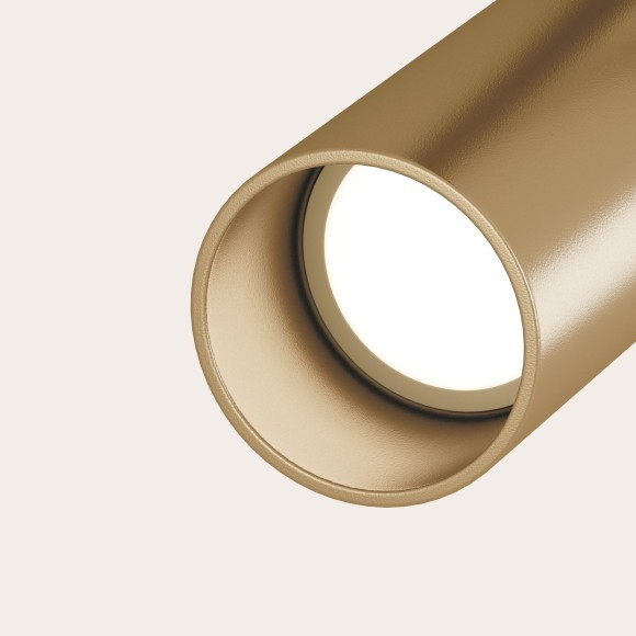 Однофазный двужильный трековый светильник Maytoni Unity TR005-1-GU10-BG Elti под сменную лампу GU10