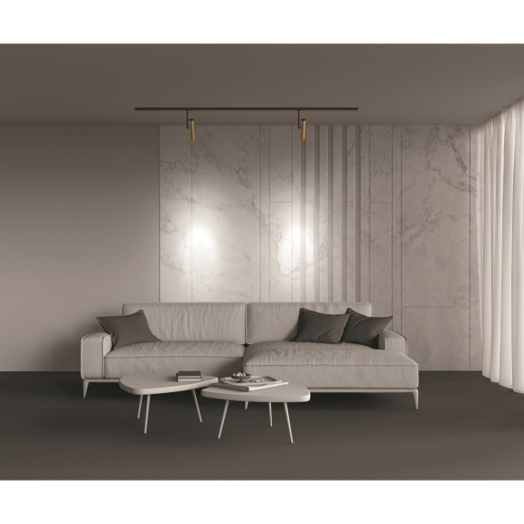 Однофазный двужильный трековый светильник Maytoni Unity TR005-1-GU10-BG Elti под сменную лампу GU10