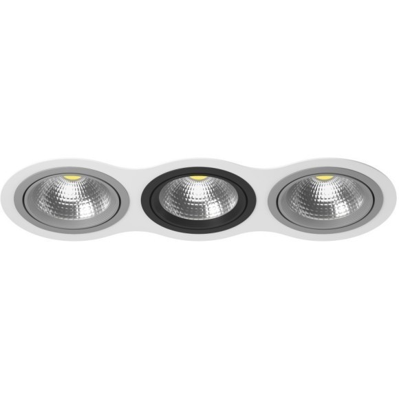 Встраиваемый светильник Lightstar i936090709 Intero 111 под лампы 3xGU10 150W