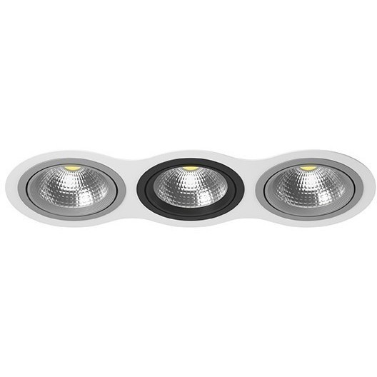 Встраиваемый светильник Lightstar i936090709 Intero 111 под лампы 3xGU10 150W Встраиваемый светильник Lightstar i936090709 Intero 111 под лампы 3xGU10 150W