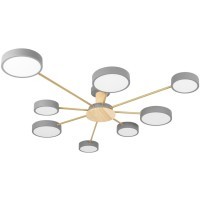 10316/8 Grey Потолочный светильник LOFT IT Sunrise