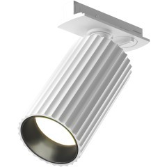 Однофазный двужильный трековый светильник Maytoni Unity TR218-1-GU10-W Calipso под сменную лампу GU10 Однофазный двужильный трековый светильник Maytoni Unity TR218-1-GU10-W Calipso под сменную лампу GU10