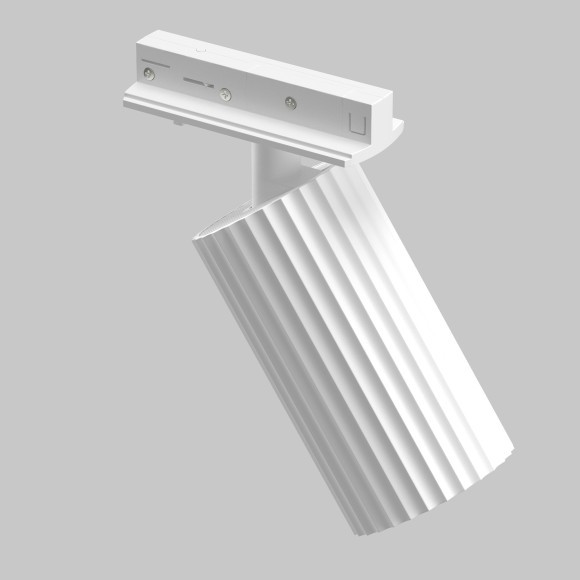 Однофазный двужильный трековый светильник Maytoni Unity TR218-1-GU10-W Calipso под сменную лампу GU10