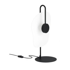 390208 LARDERIA Настольная лампа светодиодная с выключателем, дерево белый, 540Лм, 3000К 390208 LARDERIA Настольная лампа светодиодная с выключателем, дерево белый, 540Лм, 3000К