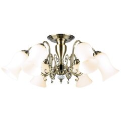 Люстра потолочная Lussole LSP-8026 ANAHEIM IP21 под лампы 6xE14 240W Люстра потолочная Lussole LSP-8026 ANAHEIM IP21 под лампы 6xE14 240W