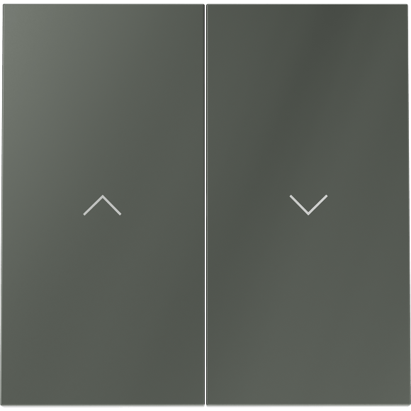 Клавиши для выключателя жалюзи, S70 (титан)