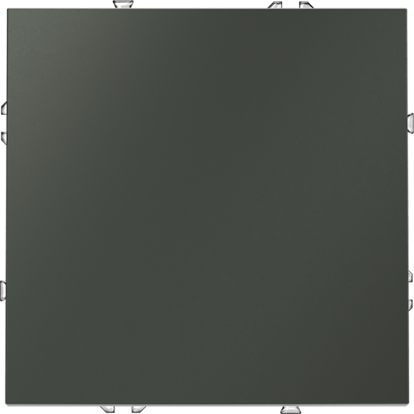 Перекрестный переключатель встраиваемый VOLTUM S70 одноклавишный 10А, (титан)