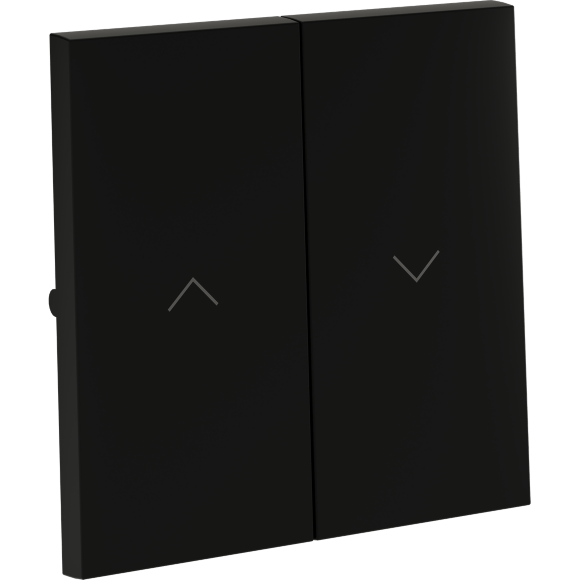 Клавиши для выключателя жалюзи, S70 (черный матовый)