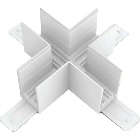 Lightstar Teta 505286-ALU Соединитель белый Х-образный, для накладных и подвесных треков (шинопроводов) серии Teta
