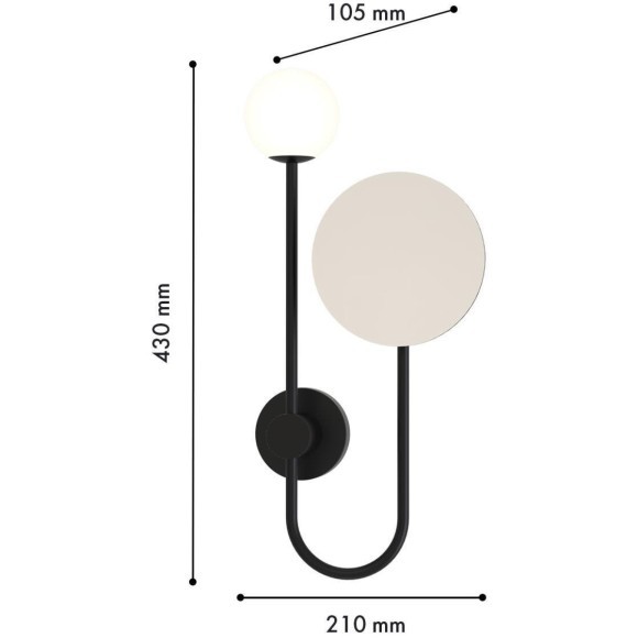 Настенный светильник Venus 4564-1W