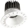 Crystal Lux CLT 083C1 WH 4000K 1400/004 Бесконтурный встраиваемый в ГКЛ светильник, круглый белый, диаметр отверстия в потолке 71мм, светодиодный 12Вт 4000К 1200Лм 24° CRI90 UGR<17