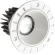 Crystal Lux CLT 083C1 WH 4000K 1400/004 Бесконтурный встраиваемый в ГКЛ светильник, круглый белый, диаметр отверстия в потолке 71мм, светодиодный 12Вт 4000К 1200Лм 24° CRI90 UGR<17