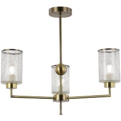 SLE1046-302-03 Светильник потолочный Бронза/Прозрачный E27 3*60W VESTRE SLE1046-302-03 Светильник потолочный Бронза/Прозрачный E27 3*60W VESTRE
