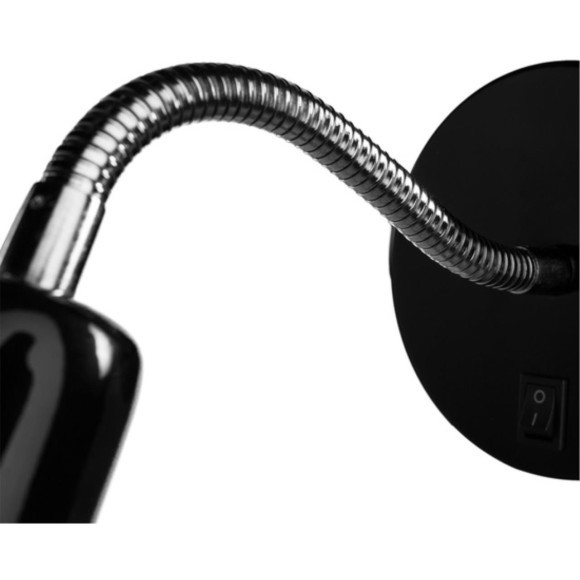 Спот настенный Arte Lamp A1408AP-1BK DORM под лампу 1xE14 40W