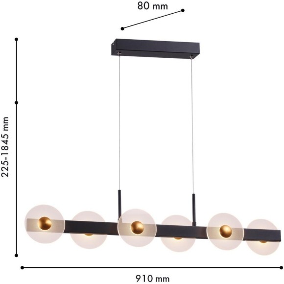 Подвесной светильник Solskin 4317-6P Подвесной светильник Solskin 4317-6P