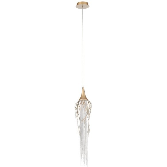 SL1116.203.01 Подвес ST-Luce Золотистый с патиной/Золотистый с  патиной, Никель LED 1*5W 3000K SALICA