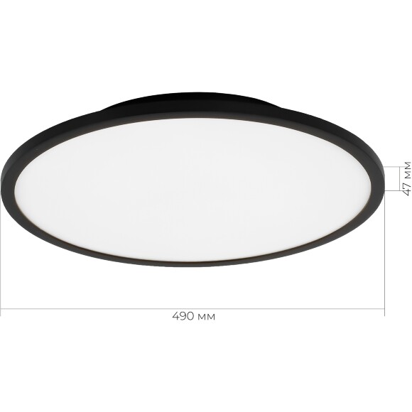 SLE1811-402-01 ST Luce CRI80 Светильник потолочный, LED, 4000K IP20, tassen sle1811. . металлический накладной декоративный, угол 120°