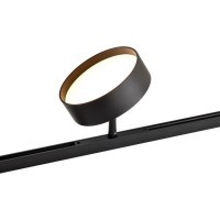 4584-1U Трековый магнитный светодиодный SMART (TUYA, Алиса, Bluetooth, Wi-Fi) светильник Favourite Logica 48V CRI90+ 3000-6000К 1080Лм 100° 18