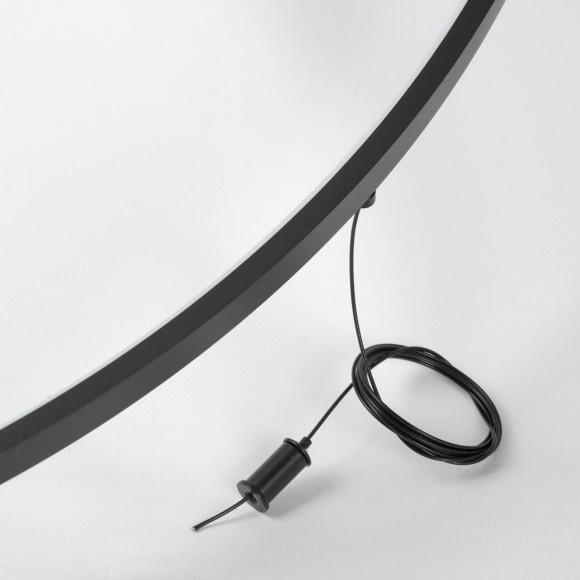 SY8427 LUSSOLE HARDIN Подвесная люстра коричневая, LED 4000 К, световой поток 4500 Лм, металл, акрил, ширина 500 мм, высота 450–1500 мм