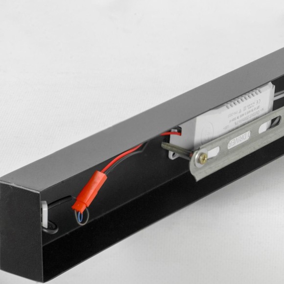 SY8427 LUSSOLE HARDIN Подвесная люстра коричневая, LED 4000 К, световой поток 4500 Лм, металл, акрил, ширина 500 мм, высота 450–1500 мм