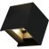 SL9513.401.01 Светильник уличный настенный ST-Luce черный/черный LED 1*10W 2700K BRIK