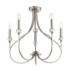 Люстра потолочная Lumion 4495/5C MACKENZIE под лампы 5xE14 5*60W Люстра потолочная Lumion 4495/5C MACKENZIE под лампы 5xE14 5*60W