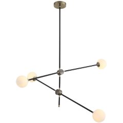 SL429.403.04 Светильник подвесной ST-Luce Черный, Золотистый/Белый G9 4*5W BASTONCINO SL429.403.04 Светильник подвесной ST-Luce Черный, Золотистый/Белый G9 4*5W BASTONCINO