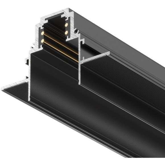 Магнитный 1м встраиваемый в ГКЛ 12.5мм шинопровод Maytoni Gravity TRX010-421B Магнитный 1м встраиваемый в ГКЛ 12.5мм шинопровод Maytoni Gravity TRX010-421B