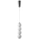 Светильник подвесной Crystal Lux DESI SP4 CHROME/WHITE