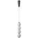 Светильник подвесной Crystal Lux DESI SP4 CHROME/WHITE