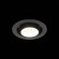 ST702.438.12 Св-к встр. Черный LED 1*12W 3000K 900Lm Ra80 24° IP20 D90xH92 180-240V Встраиваемые светильники