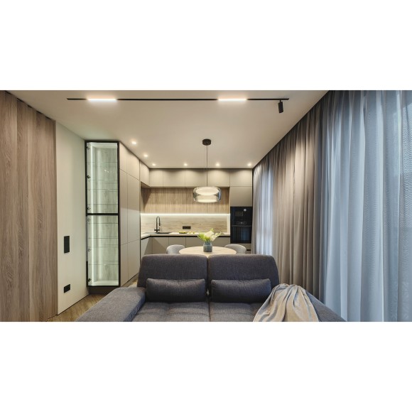 TR032-2-5W4K-M-B Трековый магнитный светодиодный светильник Maytoni Exility CRI90+ 4000К 380Лм 36° 5Вт TR032-2-5W4K-M-B Трековый магнитный светодиодный светильник Maytoni Exility CRI90+ 4000К 380Лм 36° 5Вт