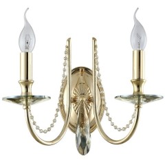 Бра Crystal Lux VICTORIA AP2 GOLD/AMBER Бра Crystal Lux VICTORIA AP2 GOLD/AMBER