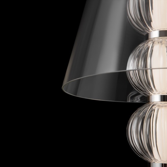 Декоративная настольная лампа Maytoni MOD555TL-L9CH4K Amulet светодиодная LED 9W Декоративная настольная лампа Maytoni MOD555TL-L9CH4K Amulet светодиодная LED 9W